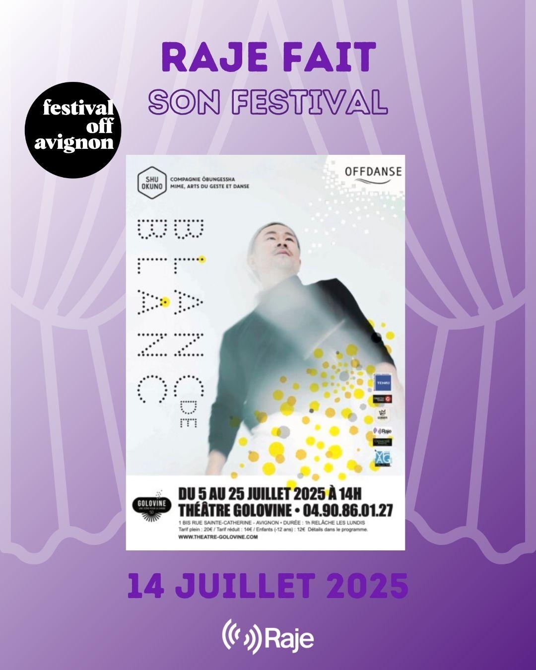 RAJE FAIT SON FESTIVAL JOUR #14 Shu Okuno pour BLANC DE BLANC